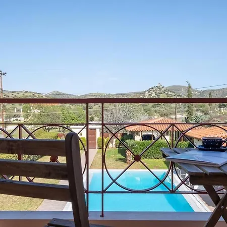 Phoceus Poolfront Grande Villa Palaia Fokaia Exterior photo
